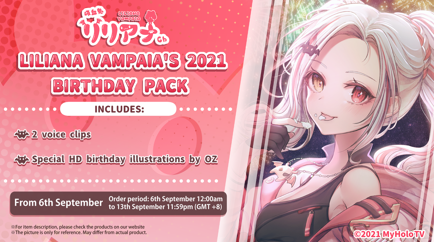 Liliana Vampaia's 2021 Birthday Digital Pack